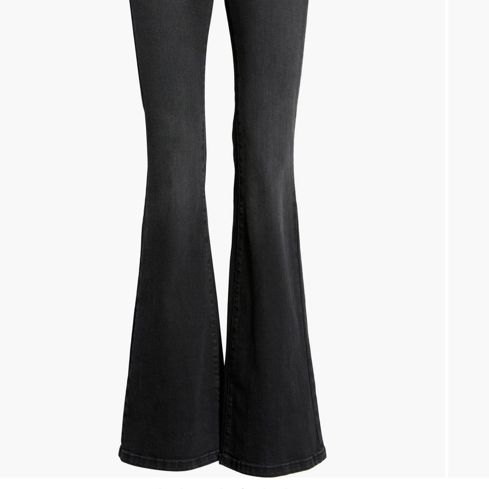Free People Black Flare & Wide Leg Jeans - Picture 9 of 10